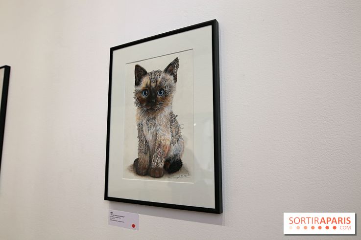 Ardif : nos photos de son exposition 'Felines Mechanimal' 