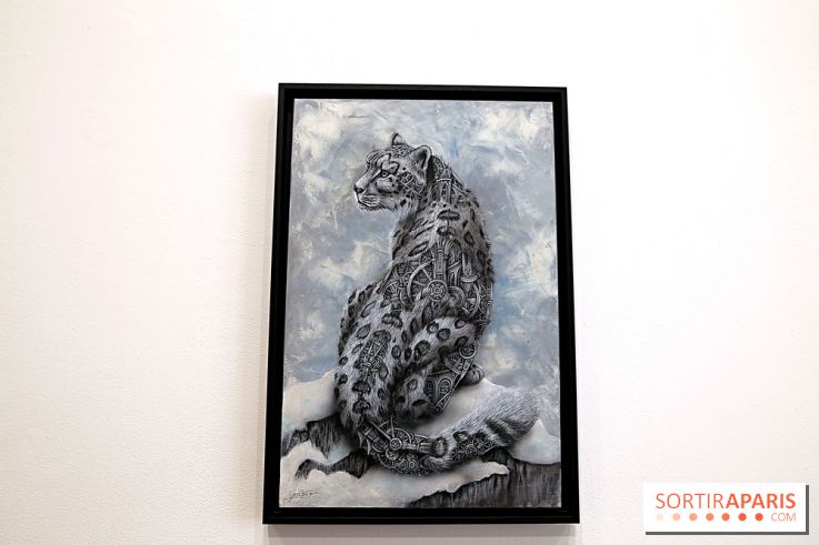 Ardif : nos photos de son exposition 'Felines Mechanimal' 