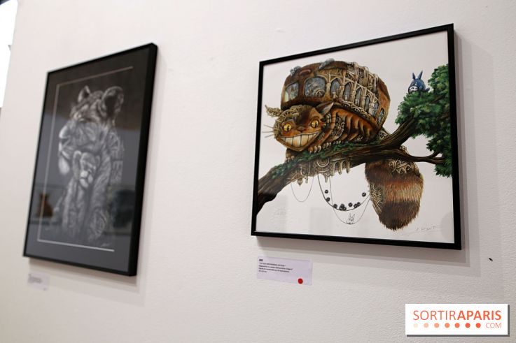 Ardif : nos photos de son exposition 'Felines Mechanimal' 
