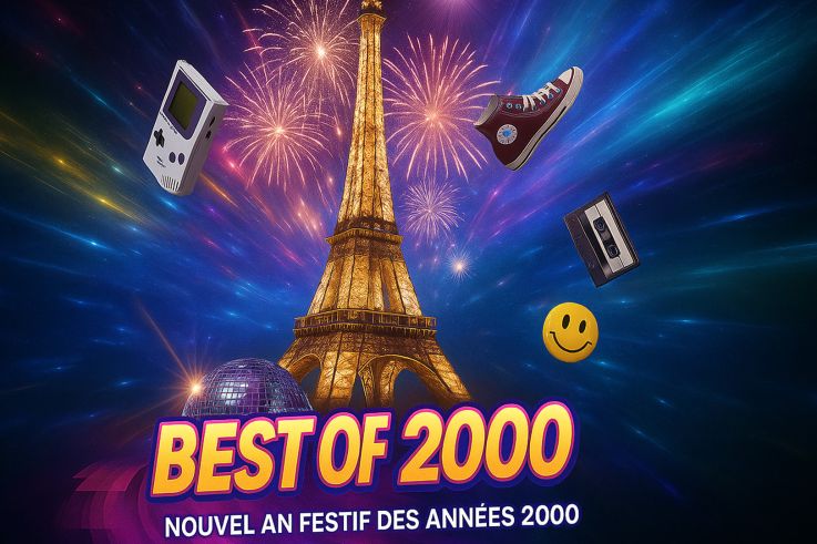 La célèbre soirée BEST OF 2000’ revient pour le nouvel an !