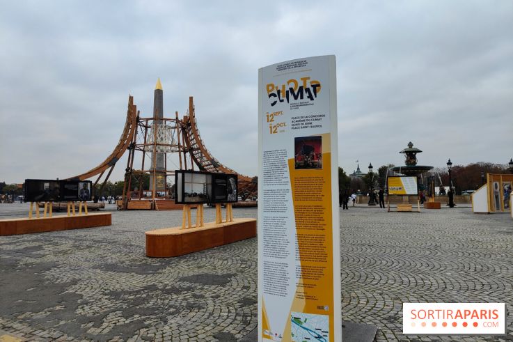 Photoclimat : derniers jours pour la biennale artistique place de la Concorde à Paris
