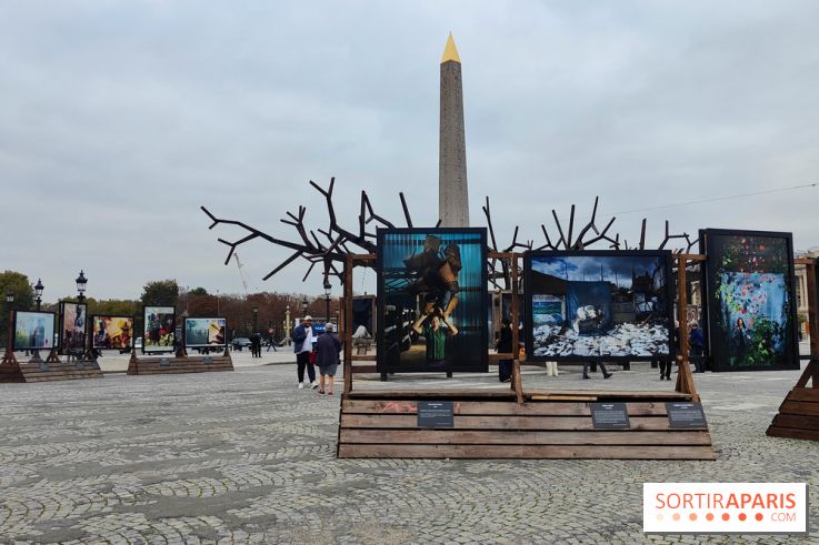 Photoclimat : derniers jours pour la biennale artistique place de la Concorde à Paris - fotor 1760090551978