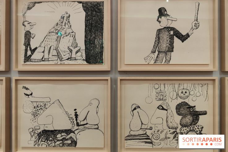 Exposition L'ironie de l'histoire : Philip Guston caricature les Etats-Unis au musée Picasso - fotor 1760090140090