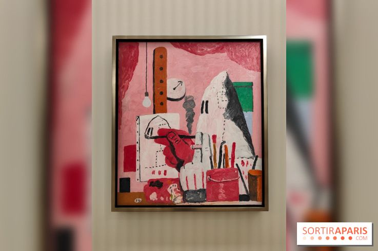 Exposition L'ironie de l'histoire : Philip Guston caricature les Etats-Unis au musée Picasso - fotor 1760090164824
