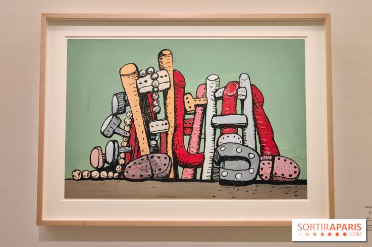 Exposition L'ironie de l'histoire : Philip Guston caricature les Etats-Unis au musée Picasso - fotor 1760090235894