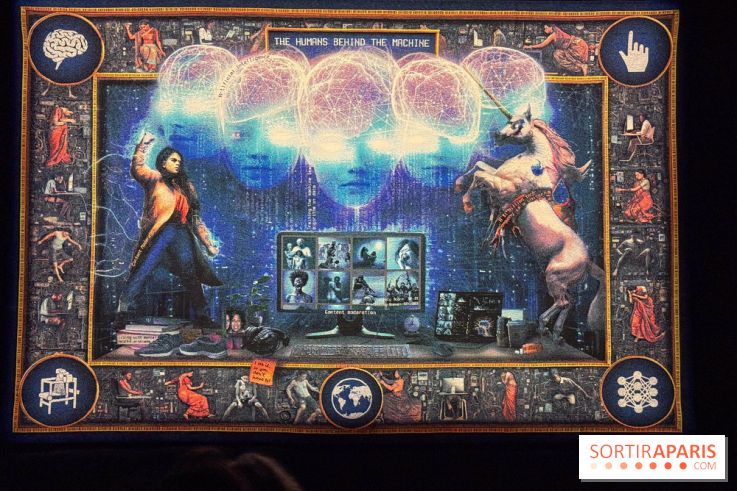 Exposition Les Illusions retrouvées au CENTQUATRE-Paris : les nouvelles utopies de l’ère numérique - IMG 9189