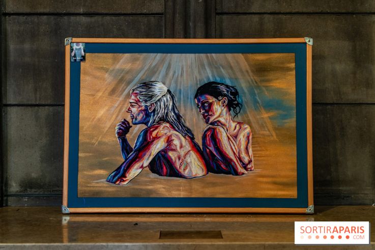 Exposition street-art et mode gratuit dans une chapelle à Paris : à la Croisée des Arts - photos