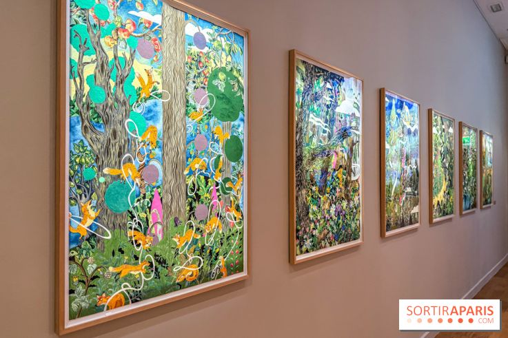 La Licorne, l’Étoile et la Lune : l’exposition du duo Lamarche-Ovize à voir au Musée de la Chasse - IMG 9467