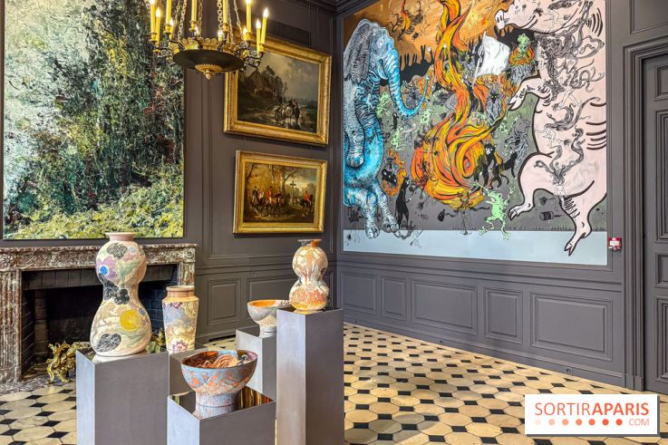 La Licorne, l’Étoile et la Lune : l’exposition du duo Lamarche-Ovize à voir au Musée de la Chasse - IMG 9481