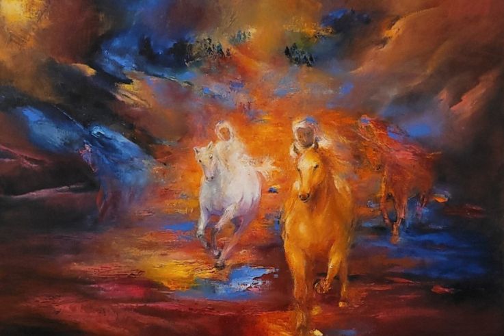 "Contrastes" L'Exposition de La Fabrique des Arts de Courbevoie