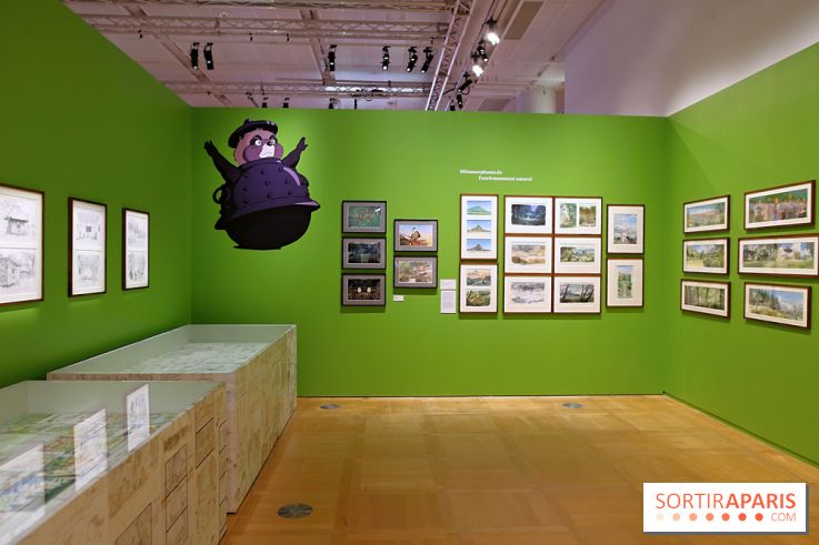 Isao Takahata - Pionnier du dessin animé contemporain, de l’après-guerre au Studio Ghibli, nos photos de l'expo