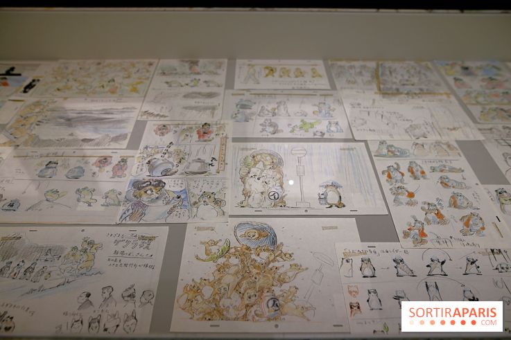 Isao Takahata - Pionnier du dessin animé contemporain, de l’après-guerre au Studio Ghibli, nos photos de l'expo