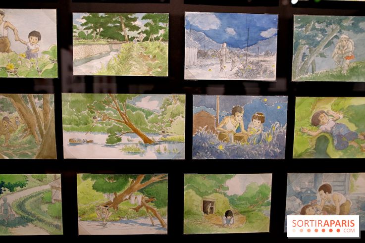 Isao Takahata - Pionnier du dessin animé contemporain, de l’après-guerre au Studio Ghibli, nos photos de l'expo 