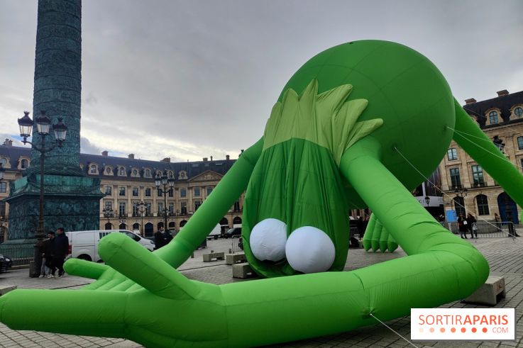 Art Basel Paris 2025 : Kermit la Grenouille s'installe sur la place Vendôme  - fotor 1760961423311