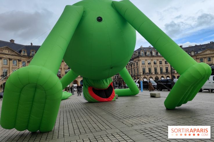 Art Basel Paris 2025 : Kermit la Grenouille s'installe sur la place Vendôme  - fotor 1760961381965