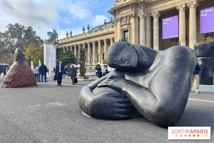 Art Basel Paris 2025 : des œuvres contemporaines envahissent l'avenue Winston Churchill, photos