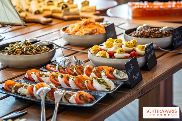 Brunch à volonté de La Casa à Medan en bord de Seine dans les Yvelines - les photos