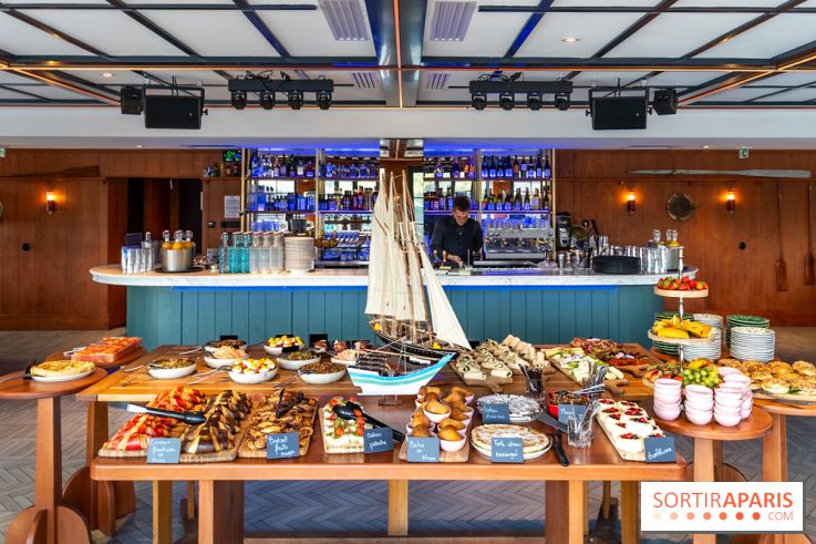 Brunch à volonté de La Casa à Medan en bord de Seine dans les Yvelines - les photos