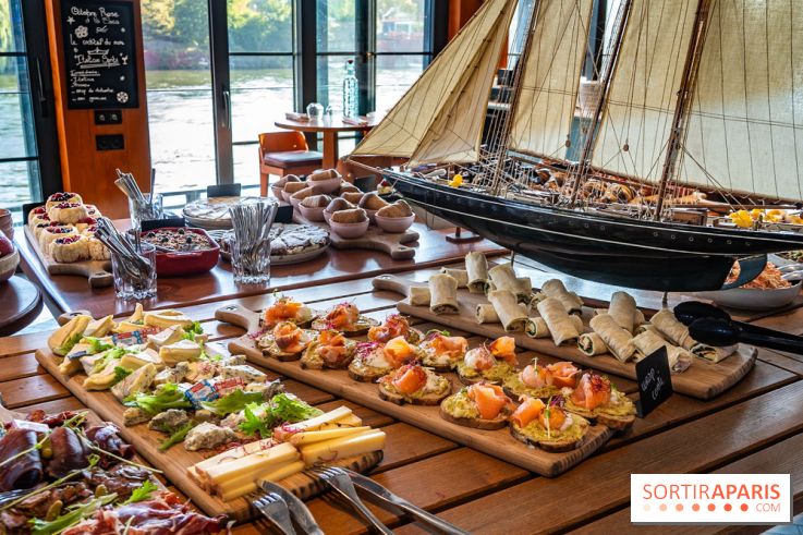 Brunch à volonté de La Casa à Medan en bord de Seine dans les Yvelines - les photos
