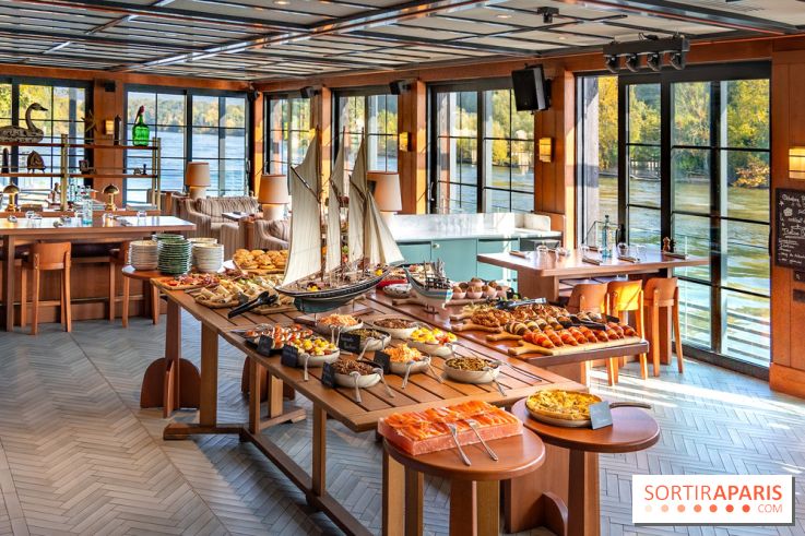 Brunch à volonté de La Casa à Medan en bord de Seine dans les Yvelines - les photos