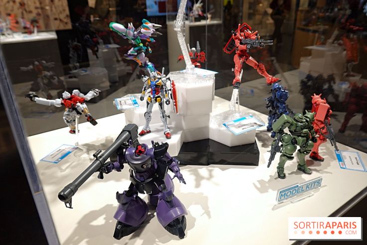 Exposition sur les Gunpla à Paris - nos photos 