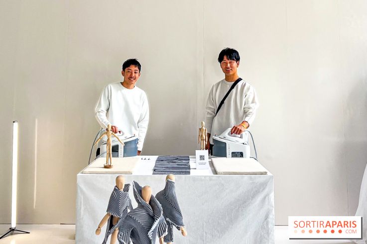 Art Basel Paris 2025 : Issey Miyake sublime textile et lumière dans une installation gratuite - IMG 0873 jpg