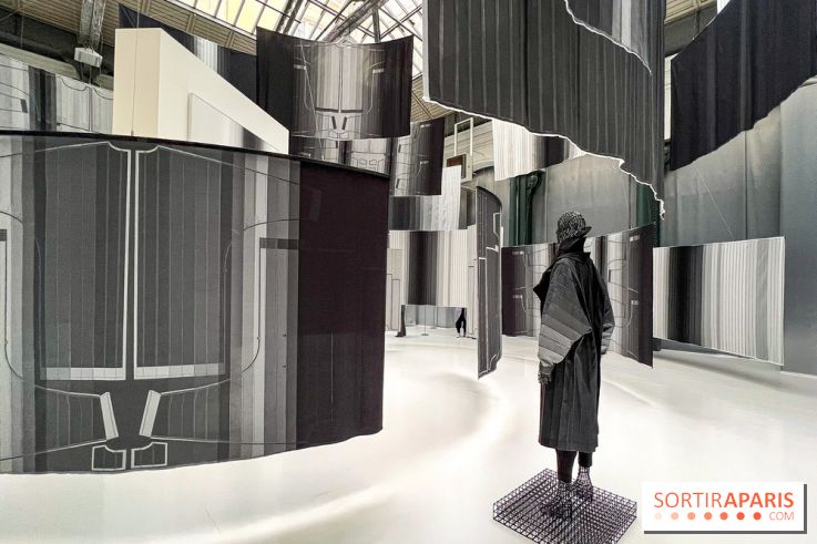 Art Basel Paris 2025 : Issey Miyake sublime textile et lumière dans une installation gratuite