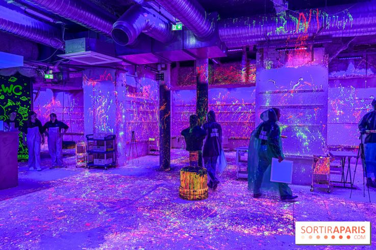 Paint Invaders : l'expérience d’art immersive et fluorescente unique à Paris
