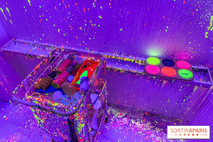 Paint Invaders : l'expérience d’art immersive et fluorescente unique à Paris