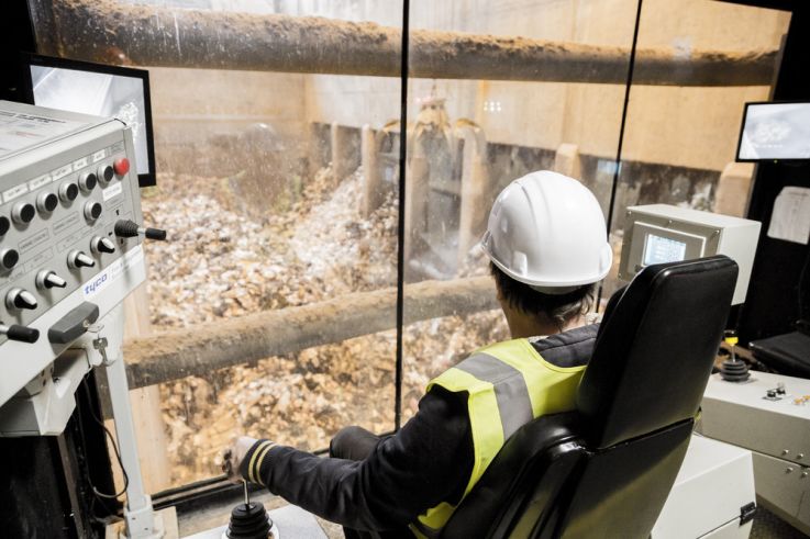 Portes ouvertes de l’Unité de valorisation énergétique Isséane à Issy-les-Moulineaux - SYCTOM0818JLD