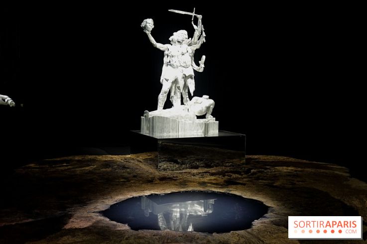 Daniel Buren et Miles Greenberg, nos photos de l'expo au Reiffers Art Inititiatives à Paris