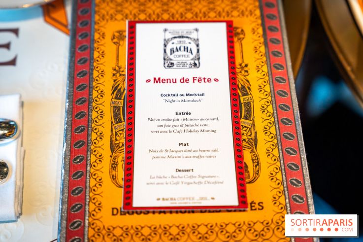 Bacha Coffee Paris : le menu des fêtes de Noël 2025-2026 - photos