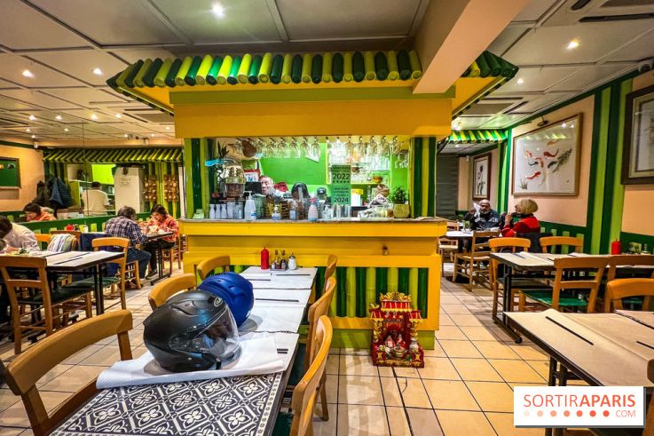 Le Bambou restaurant vietnamien Paris 13e - photos - salle