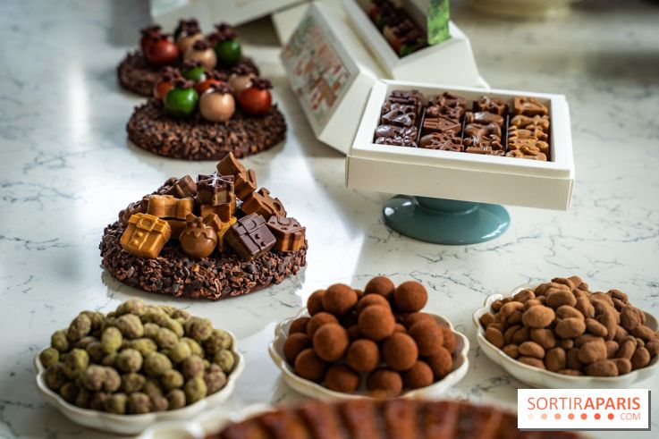 Les Bûches de Noël de Pleincœur par Maxime Frédéric 2025 et ses créations de fêtes - A7C07663