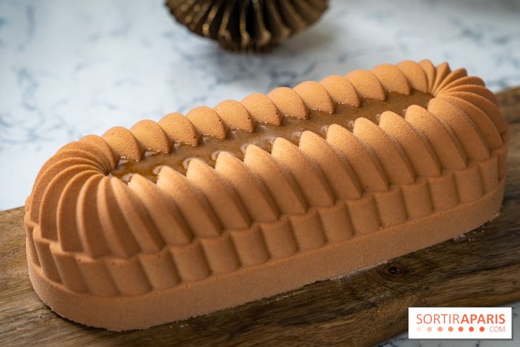 Les Bûches de Noël de Pleincœur par Maxime Frédéric 2025 et ses créations de fêtes - A7C07672