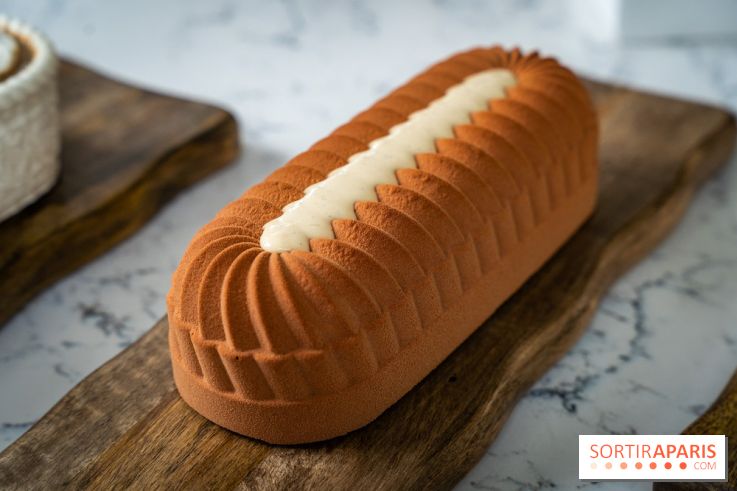 Les Bûches de Noël de Pleincœur par Maxime Frédéric 2025 et ses créations de fêtes - A7C07673