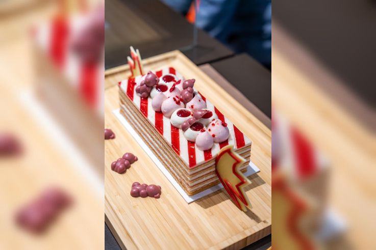 Bûches de Noël et créations de Fête d'Arnaud Larher 2025