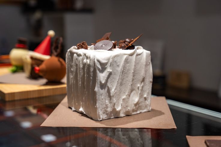 Bûches de Noël et créations de Fête d'Arnaud Larher 2025