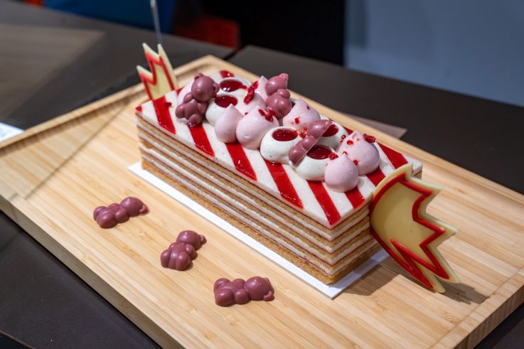 Bûches de Noël et créations de Fête d'Arnaud Larher 2025