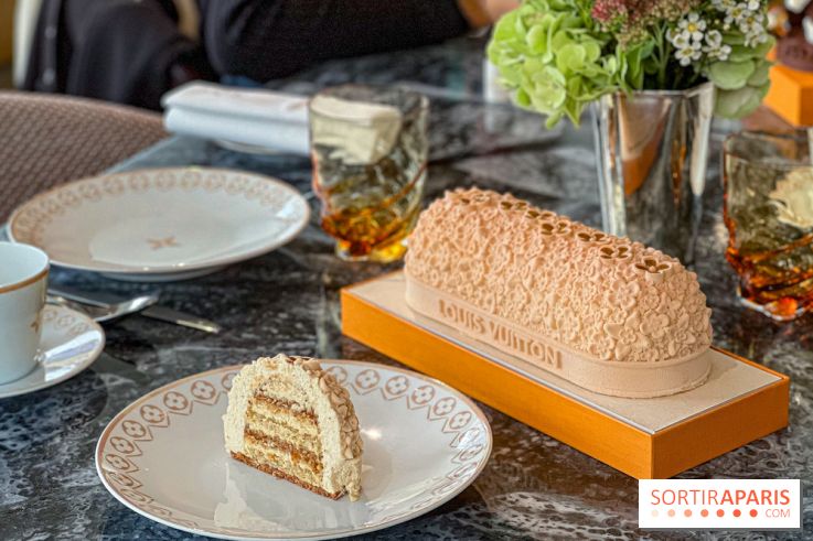 Bûche et chocolats de Noël 2025 de Louis Vuitton par Maxime Frédéric
