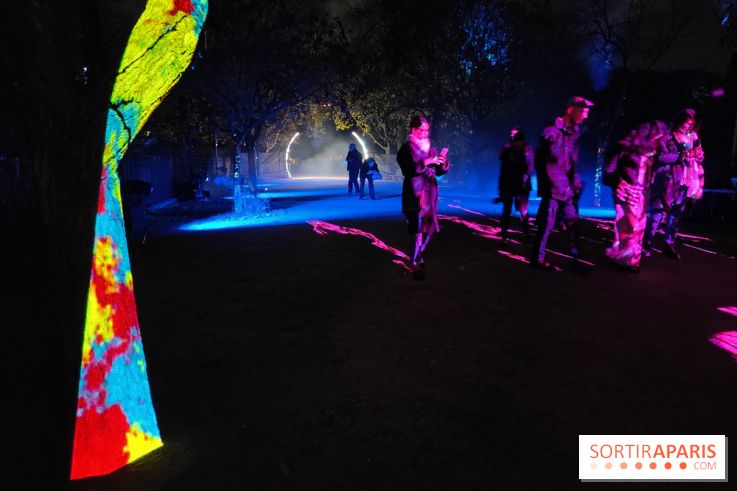 En voie d'illumination : Lumières de la nature : le festival nocturne hivernal du Jardin des Plantes - fotor 1762431279956