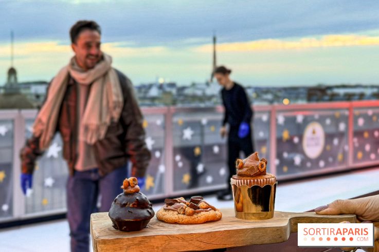 Noël 2025 au Printemps Haussmann : une patinoire gratuite au sommet du grand magasin - IMG 0263