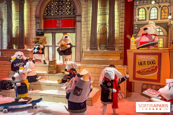 Les vitrines de Noël du Printemps Haussmann à Paris 2025 avec Diane Kruger, les photos - IMG 0580