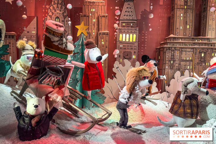 Les vitrines de Noël du Printemps Haussmann à Paris 2025 avec Diane Kruger, les photos - IMG 0555