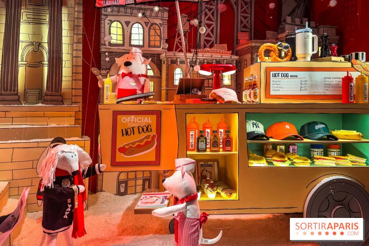 Les vitrines de Noël du Printemps Haussmann à Paris 2025 avec Diane Kruger, les photos