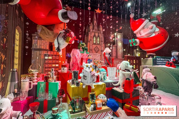 Les vitrines de Noël du Printemps Haussmann à Paris 2025 avec Diane Kruger, les photos