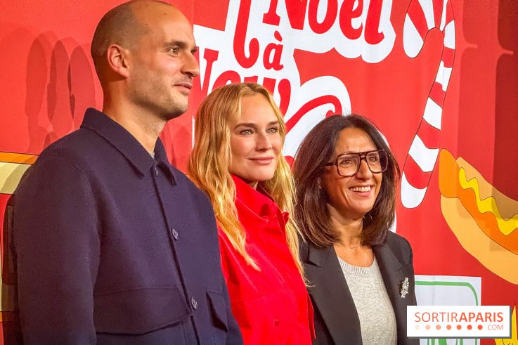 Les vitrines de Noël du Printemps Haussmann à Paris 2025 avec Diane Kruger, les photos