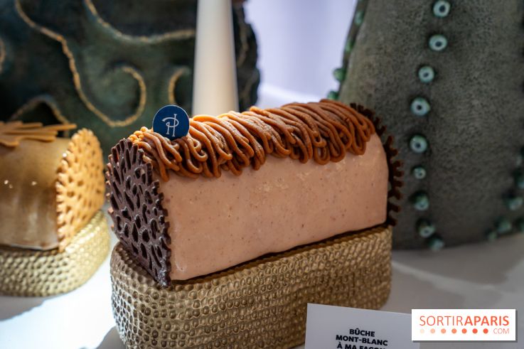 Bûches de Noël et créations de fête 2025 de Pierre Hermé : les Abysses