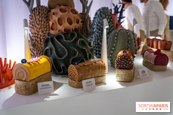 Bûches de Noël et créations de fête 2025 de Pierre Hermé : les Abysses