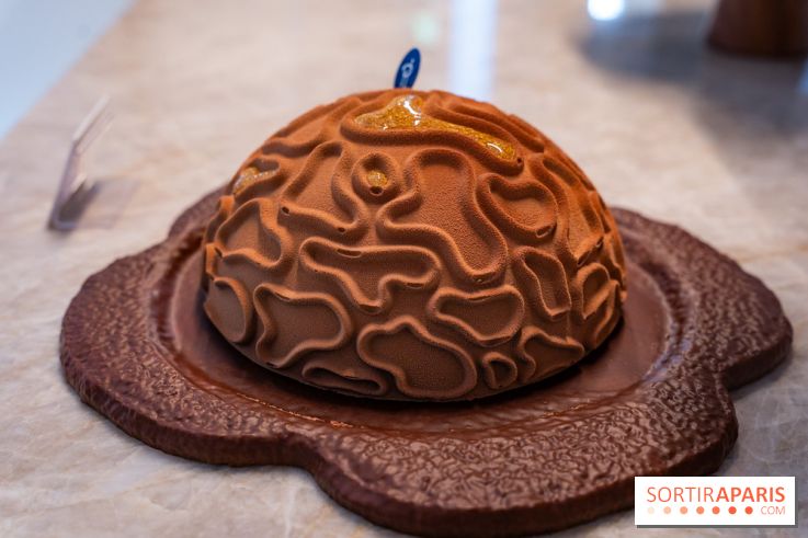 Bûches de Noël et créations de fête 2025 de Pierre Hermé : les Abysses - A7C07858